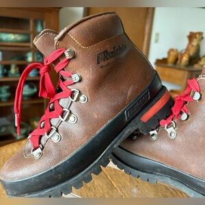 Raichle Hiking Boots Brown Leather Women’s Size 6.5 Model 4305 Made Switzerland